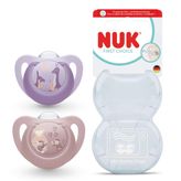 NUK First Choice Emzik, 6-18 ay, Maymun/Kanguru