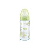 Nuk First Choice Plus 240 ml Yeşil Cam Biberon