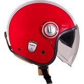 Nukro B-108 Nature Red-White Açık Kask