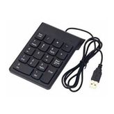 NUMERİC KEYPAD-NUMPAD-USB KABLOLU KEYPAD 18 Tuş Numped Keyped Say