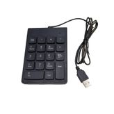 Numerik Keypad 18 tuşlu Kablolu numpad klavye numara klavyesi