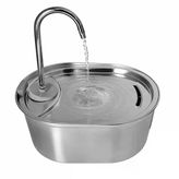 Nunbell Su Sebili Paslanmaz Çelik Yarım Daire