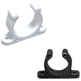 Nuova Rade Siyah 30 mm Vidalı Plastik Klips
