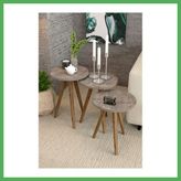 Nur store çanta Torna Ayak Zigon Sehpa Çok Renkli BEZOSS
