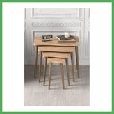Nur store çanta Torna Zigon Sehpa Çam Kahverengi 4'lü BEZOSS