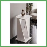 Nur store çanta Yan Sehpa Modern Zigon Sehpa Dekoratif Çok Amaçlı Sehpa Vizyon 6035 Beyaz BEZOSS