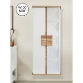 Nurcelant Banyo Boy Dolabı Mdf 120 cm - Beyaz