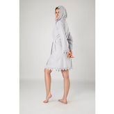 Nuşa Dantelli Bambo Cotton Bornoz