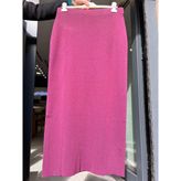 Nuss 013 Kalem Triko Etek Bordo
