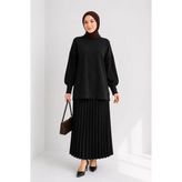 Nuss Triko Tunik Siyah 116
