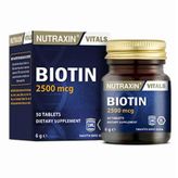 Nutraxin Biotin 2500 mcg 50 Tablet