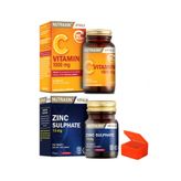 Nutraxin C Vitamin 1000mg Zinc Sulphate