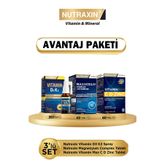 Nutraxin D3K2 Sprey - Magnesium Complex + Vitamin B6 - C.D Çinko (Avantajlı Paket)