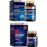 Nutraxin Magnesium Complex Vitamin B6 60 Tablet + B12 Vitamin 60 Tablet