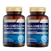 Nutraxin Magnezyum Complex Vitamin B6 60 Tablet 2 Li Paket