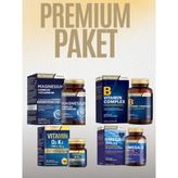 Nutraxin Magnezyum + D3 K2 + Omega 2000 + B Complex 4’lü Premium Set 60 Tablet Aromasız