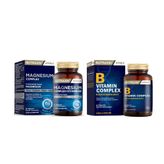 Nutraxin Seti | B Complex Vitamin 60 Kapsül x1 + Magnesium Complex 60 Tablet x1