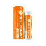 Nutraxin Vitamin C-D Ve Çinko 15 Efervesan Tablet