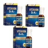 Nutraxin Vitamin D3K2 3x30 ml Sprey