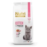 Nutri Feline Kitten Düşük Tahıllı Glutensiz Somonlu 10 kg Yavru Kedi Maması