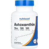 Nutricost Astaxanthin 12 Mg 120 Kapsül - Aromasız