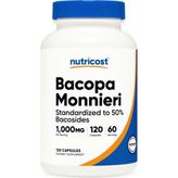 Nutricost Bacopa Monnieri 1000 mg - 120 Capsul - 60 Servings