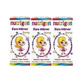 Nutrigen Kara Mürver 3x200 ml Şurup