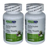Nutrivita Artichoke Milk Thistle 2x120 Tablet