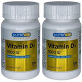 Nutrivita Vitamin D3 1000 IU 2x120 Tablet