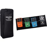 NUX CH-COREBUNDLE Core Bundle Time Core + Drive Core + Mod Core + Metal Core 4'lü Efekt Pedal Seti (Pedalboard + Çanta)