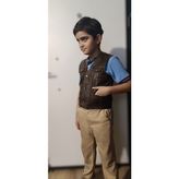 Nyc Çocuk Yelek Deri - 0-Kahverengi - 2XL