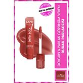 NYX Professional Makeup Jelly Job Dudak Parlatıcısı, 06 Jelly Filled, Silikon Spatula Aplikatör