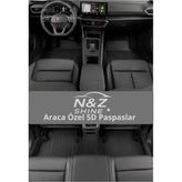 N&Z SHINE Renault Megane 4 2016 (+) Sd Uyumlu 5d Havuzlu Paspas - Çok Renkli
