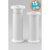 Nzb Mobilya Tezgah Dolap Yükseltici Yükseltme Ayağı Ayarlanabilir 1 Adet 15 cm Beyaz Plastik Ayak