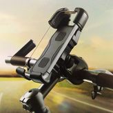 Nzm Store Telefon Tutucu Bisiklet Gidonları Için ve Gidonlu Motosikletler Için 360 Derece Dönebilen Kullanımı Rahat ve Kolay Montaj 4.7 ve 6.8 Inç Telefonlar Için Uyumlu K355 - 000-Siyah