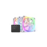 NZXT F120RGB RF-R12TF-W1 120mm Üçlü Beyaz Kasa Fanı