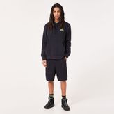 Oakley Lined Mountain Bark Erkek Kapüşonlu Sweatshirt - Siyah