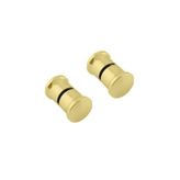 OBERS Duşakabin kulp sarı gold topuz kulp tekli kulp sarı