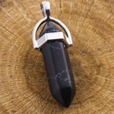 Obsidyen Point Kolye Ucu