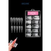 Ocean 100'lü Şeffaf Stiletto Dual Form Tips
