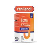 Ocean B Complex 60 Kapsül B Complex Multivitamin İçerikli Takviye Edici Gıda