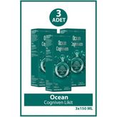 Ocean Cogniven Mango Aromalı 3x150 ml Sıvı