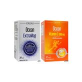 Ocean Extramag 30 Tablet + Ocean Vitamin C 1000 mg 30 Tablet