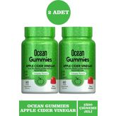 Ocean Gummies Apple Cider Vinegar 2x60 Çiğnenebilir Jel Form