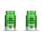 Ocean Gummies Apple Cider Vinegar, Çiğnenebilir Jel Form (2 paketi)