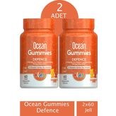 Ocean Gummies Defence Kids 2x60 Çiğnenebilir Jel