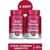 Ocean Gummies Sambucus Kids 2x60 Çiğnenebilir Tablet