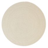Ocean Home Textile 120 cm Yıkanabilir Bej Kırçıllı Pamuklu Halı Kilim