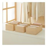 Ocean Home Textile 3Lu 7 Bolmeli Bej Baliksirti Cekmece Duzenleyici Set