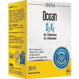 Ocean Vitamin D3 K2 20 ml Damla